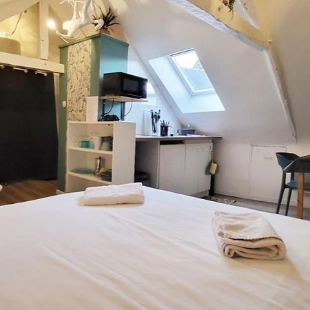 La Cabane - Petit Studio Mansarde - Plage 50M - Rue Gratuite サン・マロ エクステリア 写真
